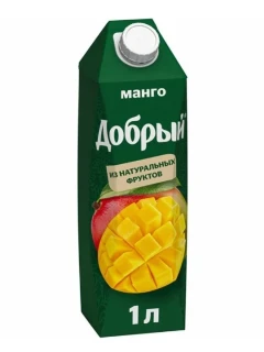 Фото для Нектар Добрый 1л Манго микс*12