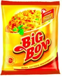 Фото для Лапша Биг Бон 75г куриная с соусом сальса 48*24