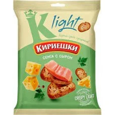 Фото для Сухарики Кириешки Лайт 80гр Семга с сыром*22 РВС187