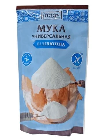 Фото для Мука Тестовъ 500гр Универсальная без глютена*36