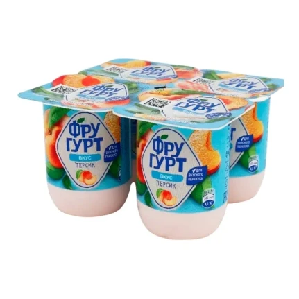 Фото для Продукт йогуртный Фругурт 115гр 2,5% Персик*12