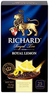 Фото для Чай Ричард 25п Роял Лемон*12