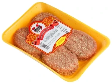 Фото для Котлеты рубленные из мяса птицы на подложке вес Амурский бройлер*2,5-3,5