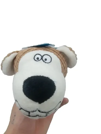 Фото для Игрушка для собак мягкая "Собачка с кольцом"