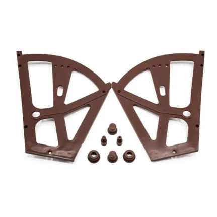 Фото для Механизм для обувной тумбы 2 полки коричневый