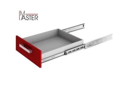 Фото для Комплект направляющих шариковых, цинк, L=450мм*45мм, (до 30кг) DB4504Zn/450