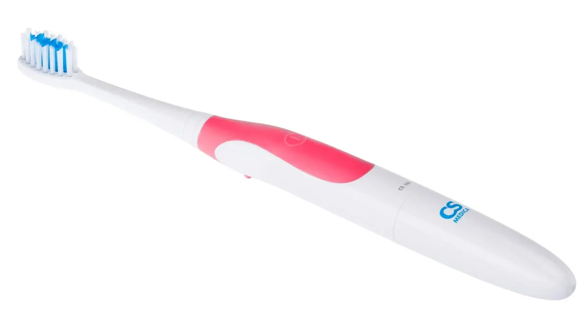 Электрическая звуковая зубная щетка CS Medica CS-161 ( розовая)
