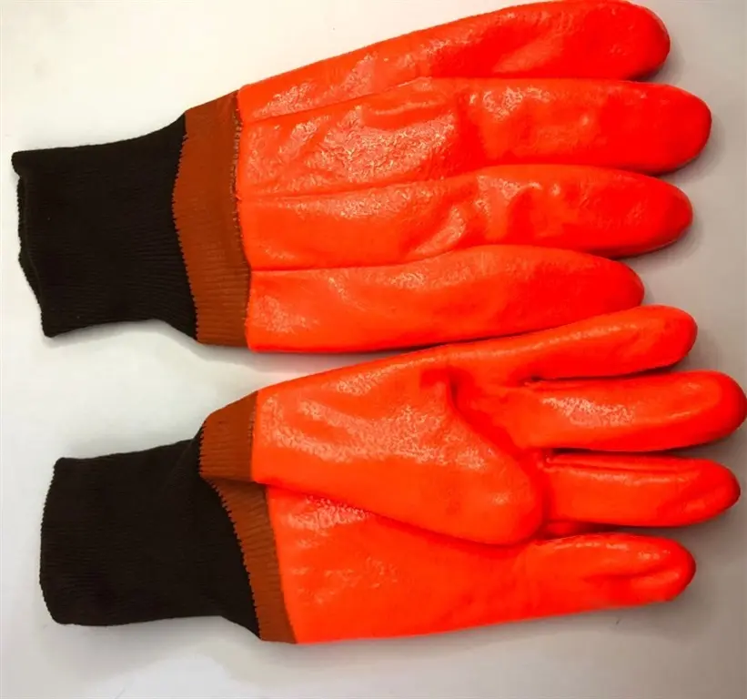 Перчатки ALYASKA зимние оранж.300мм,манжета XL- XXXL