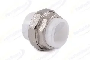 Фото для Муфта полипропиленовая (ПП) комбинированная разъемная 25 мм