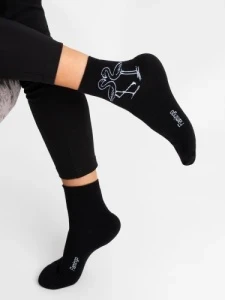 Фото для Носки жен. х/б+эл. КВ с1426 1/30 р.25 (ЧЗ)