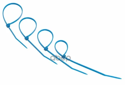 Фото для Хомут-Стяжка 150Х3.0мм Rexant Кабельный Нейлон Синие 07-0155-25 REXANT арт. 07-0155-25