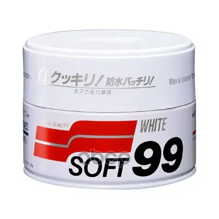 Фото для Полироль Кузова Защитная Soft99 Wax Для Светлых 350мл SOFT99 арт. 00020