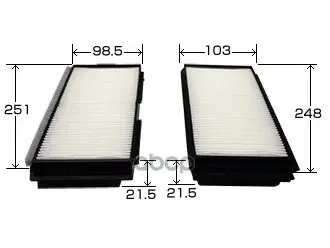 Фото для Фильтр Салона Ac-406e Vic VIC арт. AC-406E