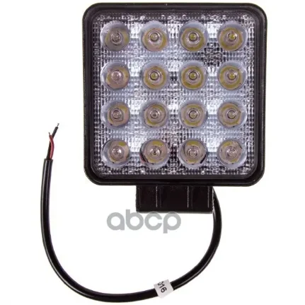 Фото для Фара Светодиодная Off Road 105*105мм Квадратная 12в/24в, 48вт, 6000k, Skyway 16 Диод Дальный Свет S07201015 Skyway арт. S0720...