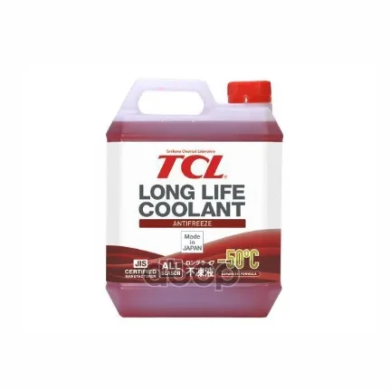 Фото для Антифриз Красный 4кг (-50) Tcl Llc Llc01212 TCL арт. LLC01212