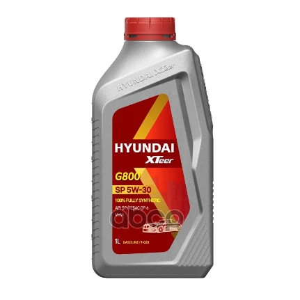 Фото для HYUNDAI XTeer Масло Моторное 5W30 Sn/Sp 1L Hyundai Xteer G800 Gasoline Ultra Protection