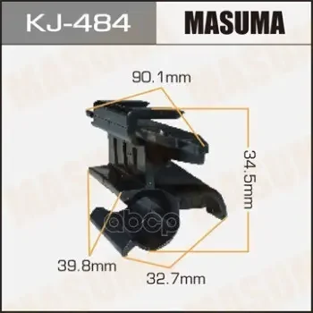 Фото для Клепка Kj-484 "Masuma" Крепления Пер Бампера Corolla #E10# `93.04-`02.06 Masuma арт. KJ-484