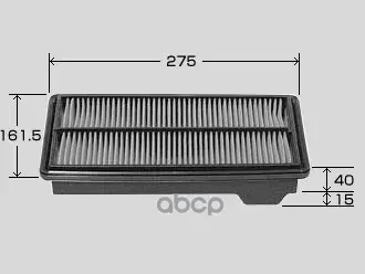 Фото для Фильтр Воздушный A-887 Vic VIC арт. A887V