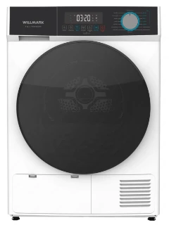 Фото для Сушильная машина WILLMARK WDM-8029W Бел/Черн сенсор (8,0кг,16 реж,ФРОНТ,дисплей)