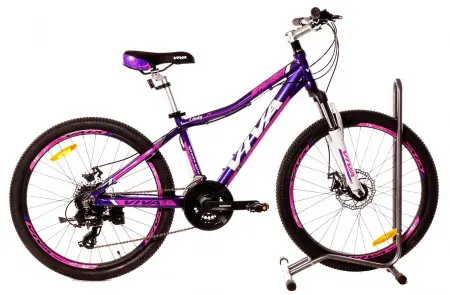 Велосипед VIVA Cindy MTB 24"(L) FS 24SP RA-25-209 (синий, фиолетовый)