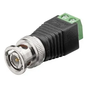 Фото для АМАТЕК, AVC-BNC-MT; Разъем BNC штекер c клеммной колодкой под винт, прямой