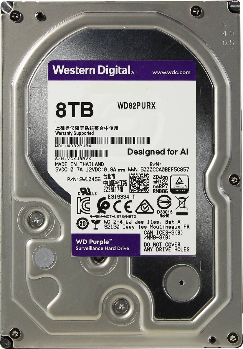 zhestkiydisksata8tbwdi6gbits7200obminkeshpamyat256mbraideditionwd82purx