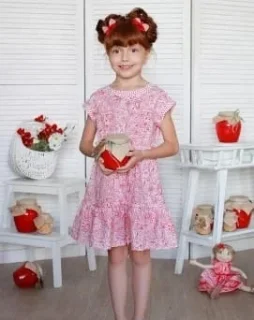 Фото для Платье для девочки дошкольного вазраста"Емельяна"116,134,140