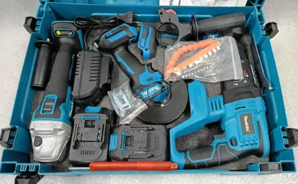 Фото для Набор инструмента Makita 198V 4 в 1