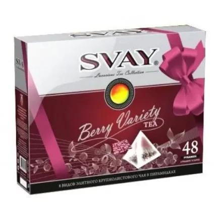 Чай SVAY Tea collection Berry Variety 48 пирамидок