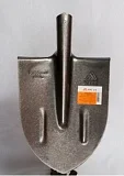 Фото для Лопата штыковая остроконечная МАТиК, рельсовая сталь Р75, Р65 (марка стали М76 ГОСТ 24182-80)
