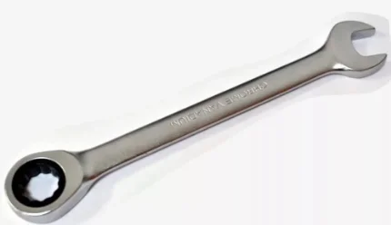 Ключ комбинированный трещоточный 16 мм HORTZ / MATRIX хромирован.