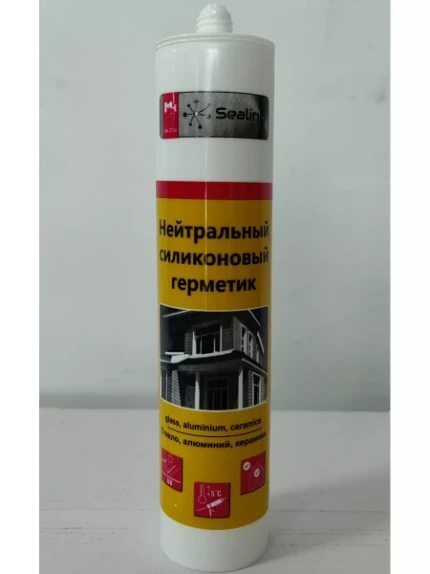Фото для Герметик силиконовый прозрачный Нейтральный 280 мл SEALING