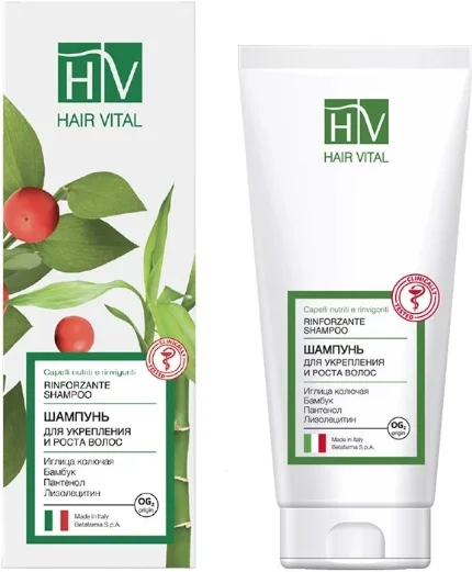 Фото для HV-Шампунь для укрепления и роста волос, SHAMPOO RINFORZANTE400 мл