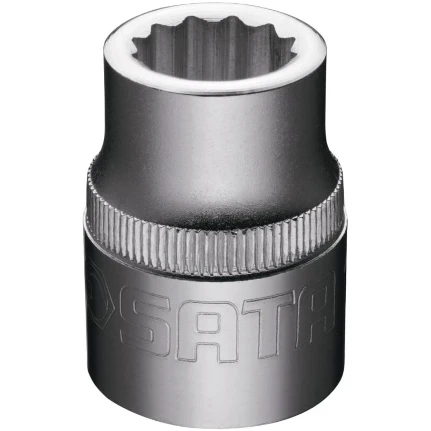 Фото для Головка торцевая SATA, короткая, 12-гранная, под квадрат 3/4", 30мм, арт. 16612