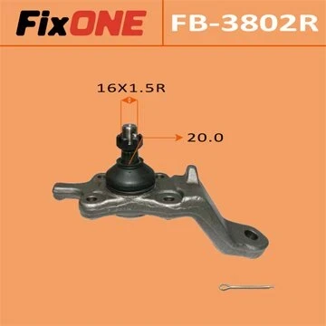 Фото для Опора шаровая FixONE, правая, арт. FB-3802R