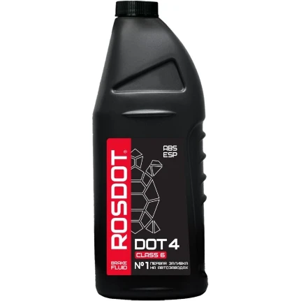 Фото для Жидкость тормозная Т-Синтез ROSDOT 6, DOT 4 Class 6, ABS, 910г, арт. 430140002