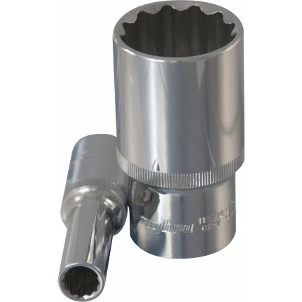 Фото для Головка торцевая Ombra, длинная, 12-гранная, под квадрат 1/2", 13мм, арт. 112213