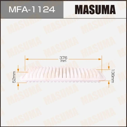 Фото для Фильтр воздушный Masuma A-1001, арт. MFA-1124