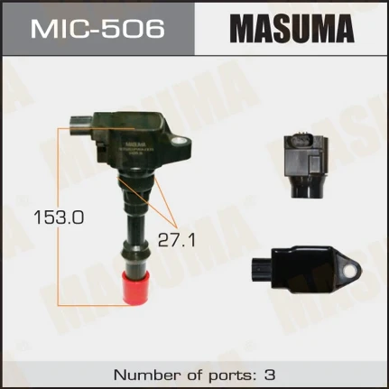 Фото для Катушка зажигания Masuma (L15A), арт. MIC-506