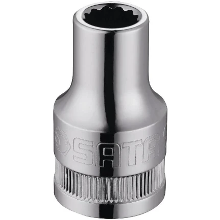 Фото для Головка торцевая SATA, короткая, 12-гранная, под квадрат 1/2", 14мм, арт. 13605