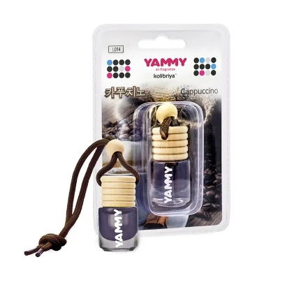 Фото для Ароматизатор подвесной Yammy Cappuccino (Капучино), жидкий, арт. L014