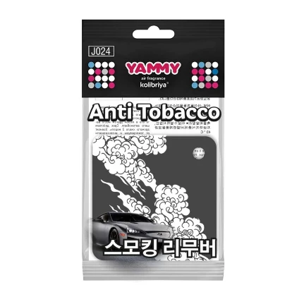 Фото для Ароматизатор подвесной Yammy «Квадрат» Anti Tobacco (Антитабак), картон с пропиткой, арт. J024