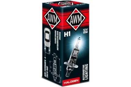 Фото для Автолампа 12V H1 55W цоколь P14.5s AWM