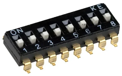 Фото для Переключатель 2.54мм SWD4-8 DIP SMD 8pin 