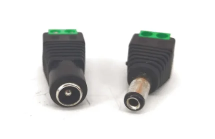 Фото для Разъем 5.5x2.1мм папа+мама под винты