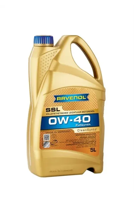 Фото для Масло моторное RAVENOL SSL 0W-40 5л
