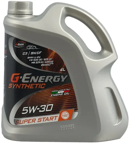 Фото для Масло моторное G-Energy Super Start 5w-30 синт. 4л
