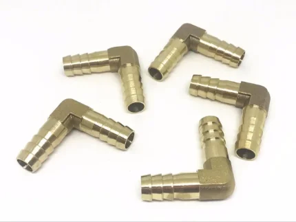 Фото для Фитинг угловой елочка 10мм металл