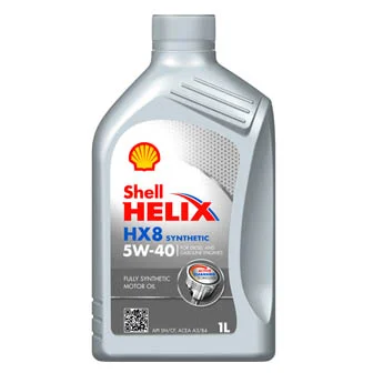 Моторное масло Shell Helix HX-8 Synthetic 5W-40 SN/CF (1л)