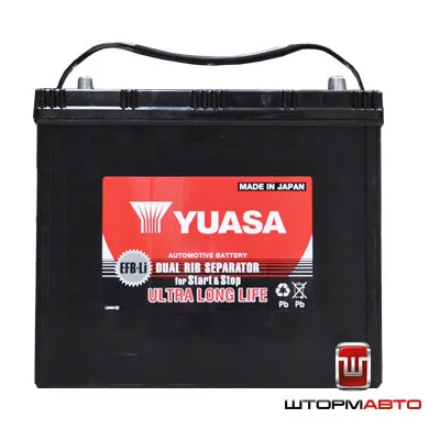 Аккумулятор YUASA EPIY-N-65R/75B24R (50Ah) Япония
